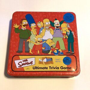 The Simpsons Ultimate Trivia Game in Tin Box